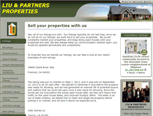 Tablet Screenshot of liuproperties.com